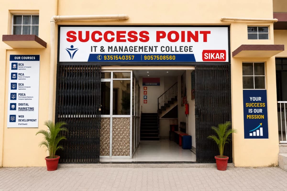 Success Point Institute campus infrastructure – Sikar, Rajasthan – view 1